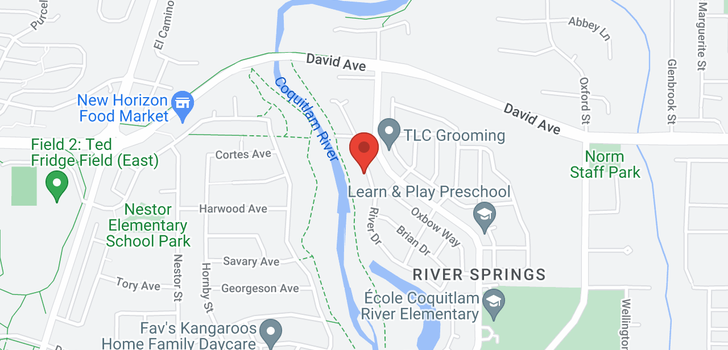 map of 1285 RIVER DRIVE